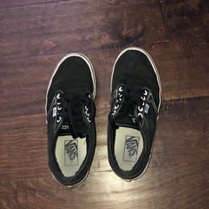 black & white vans